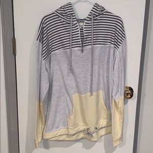 Plus sized light weight hoodie